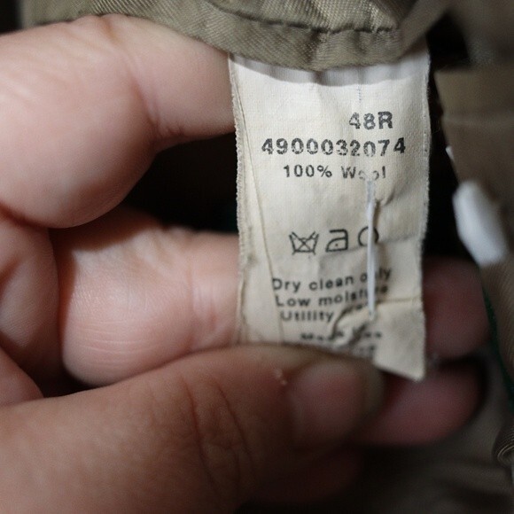 Lauren Ralph Lauren Lord & Taylor Wool Tweed Sport Coat 100& Wool 48R - Picture 14 of 15